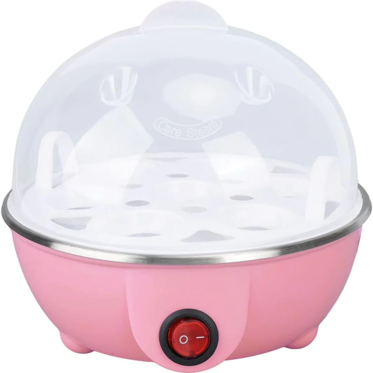 Cuiseur à œufs Jusqu'à 7 Gros œufs à la Coque rose Vendos85