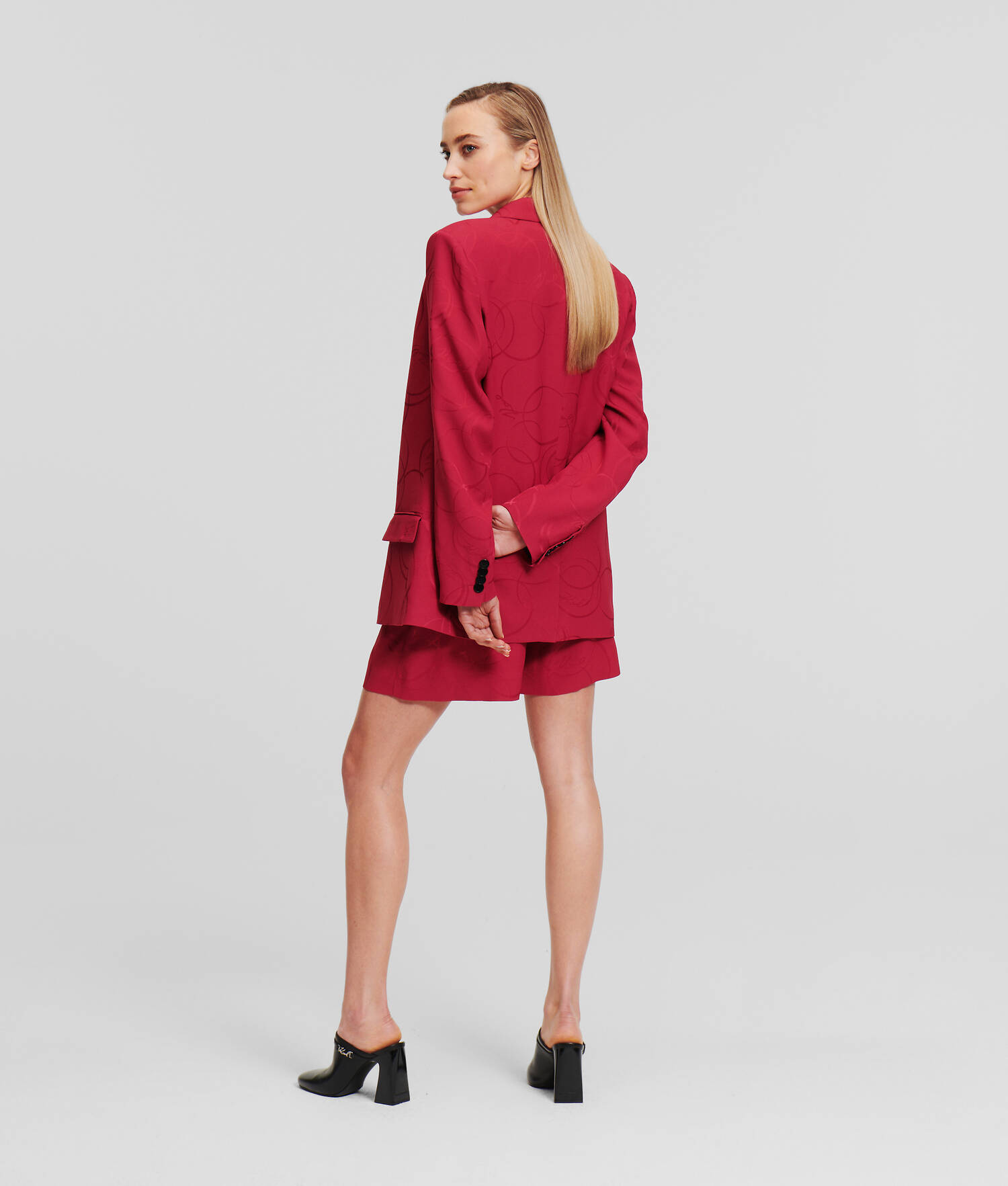 BLAZER EN SATIN