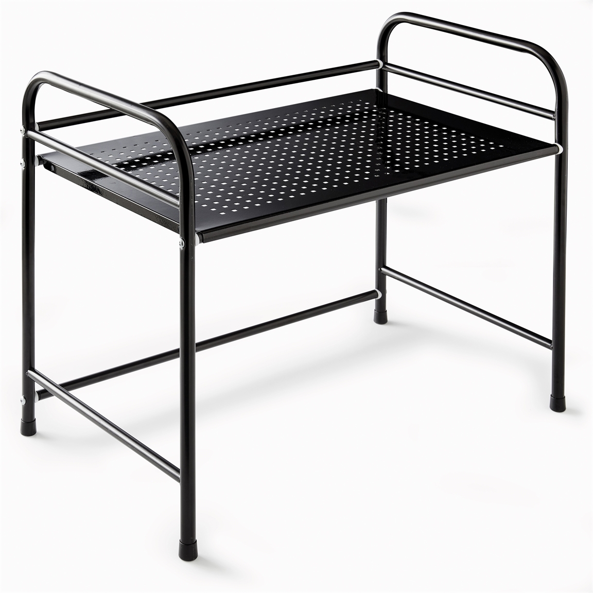Etagère noire micro-ondes