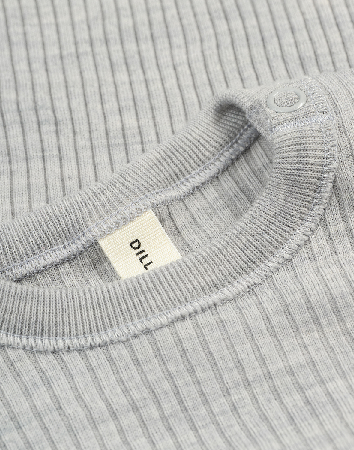Shirt met ruches van merinowol voor baby's