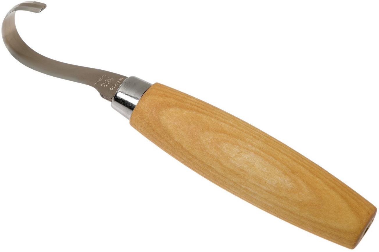 Morakniv Hook Knife 164 lepelmes, rechtshandig, met schede