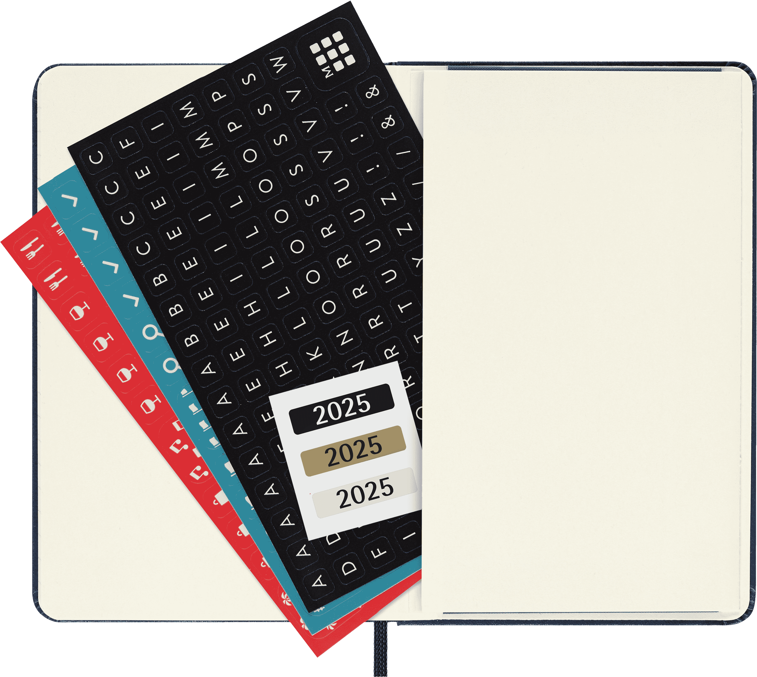 Classic Planner 2025 Pocket Weekly, hard cover, 12 months