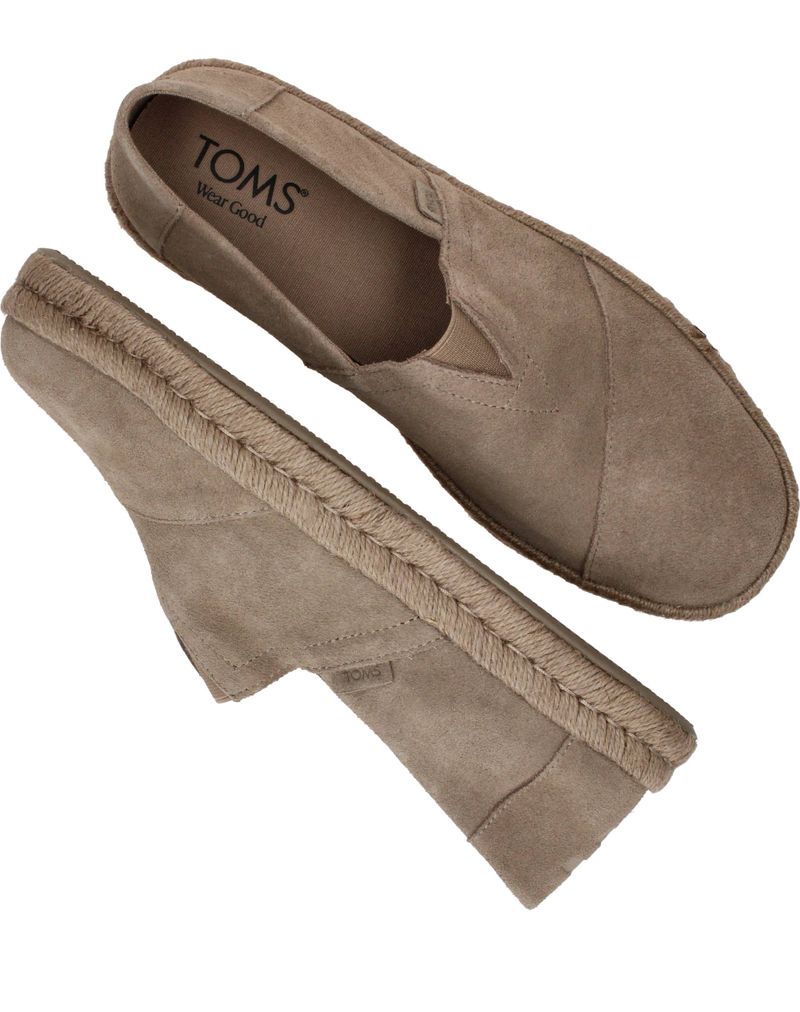 Toms Alpargata Rope 2.0 Espadrilles Beige Heren