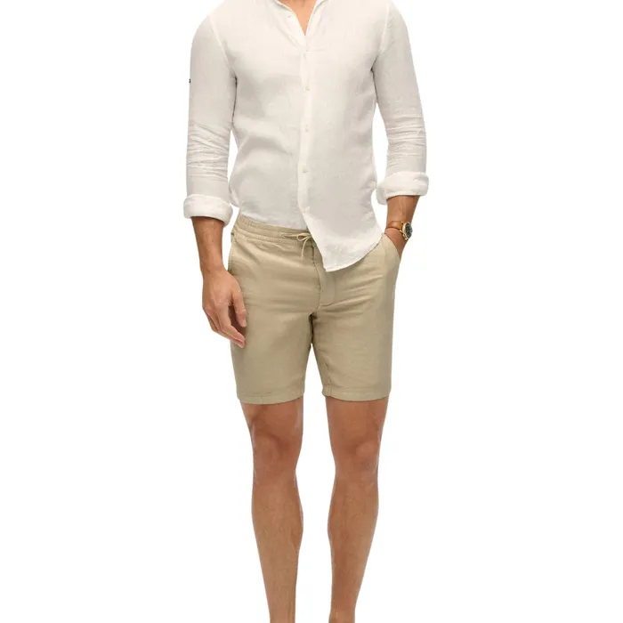 Superdry Merchant Linen Short Heren