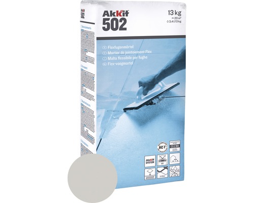 Akkit 502 flexibele voegmortel Manhattan 13 kg