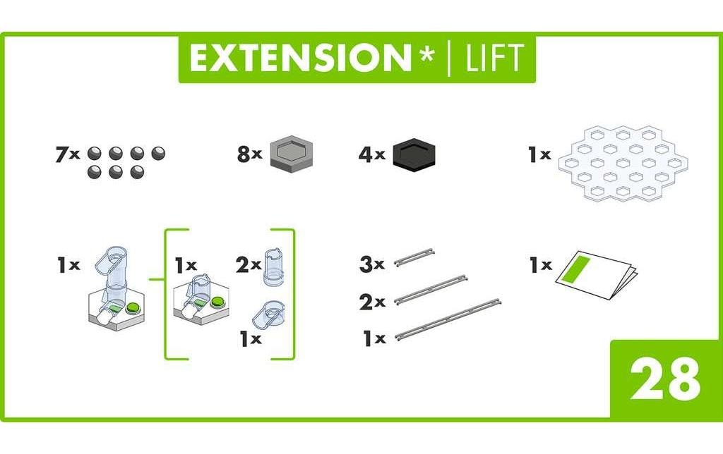 Kugelbahn Zubehör GraviTrax Extension LiftErweiterung für das Kugelbahnsystem