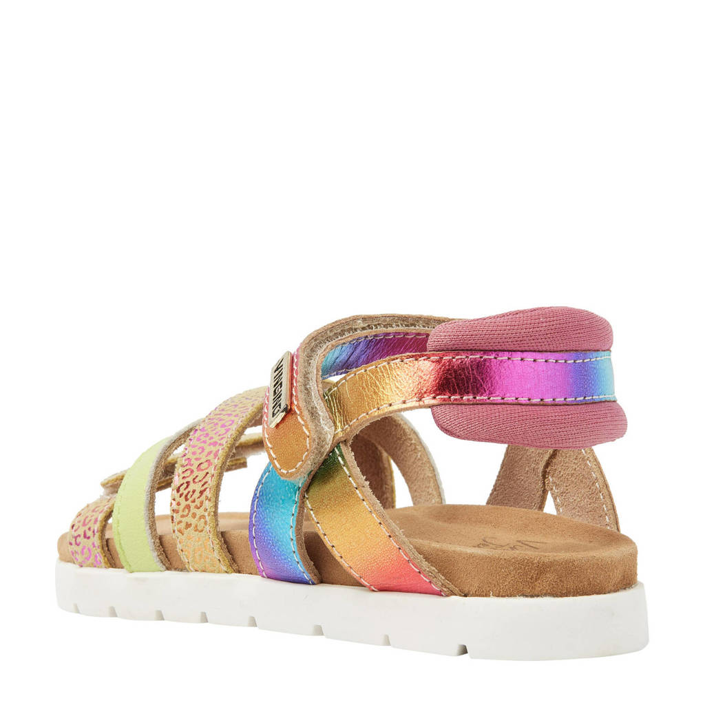 Vingino Florenceleren sandalen roze multi