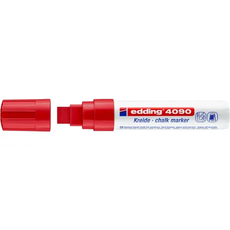 edding 4090 Kreidemarker, 4-15mm, rot