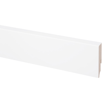 CANDO hoge plint blok clip wit 1,9 x 8,2