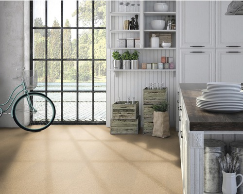 Kurkvloer Corklife Zand 90,5x29,5 cm 10,5 mm dik verpakking van 8
