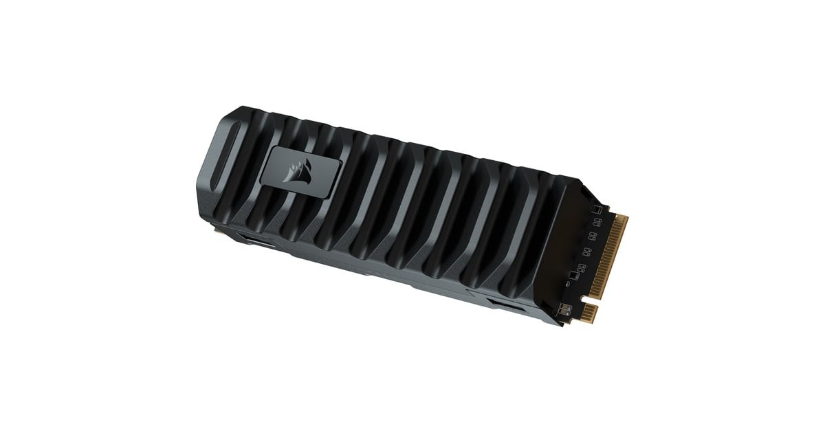 CorsairMP600 PRO XT, 8 TB SSD  (Zwart, CSSD-F8000GBMP600PXT, M.2 2280, PCIe 4.0 x4)