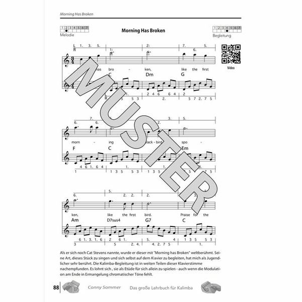 Conny Sommer Das große Lehrbuch für Kalimba