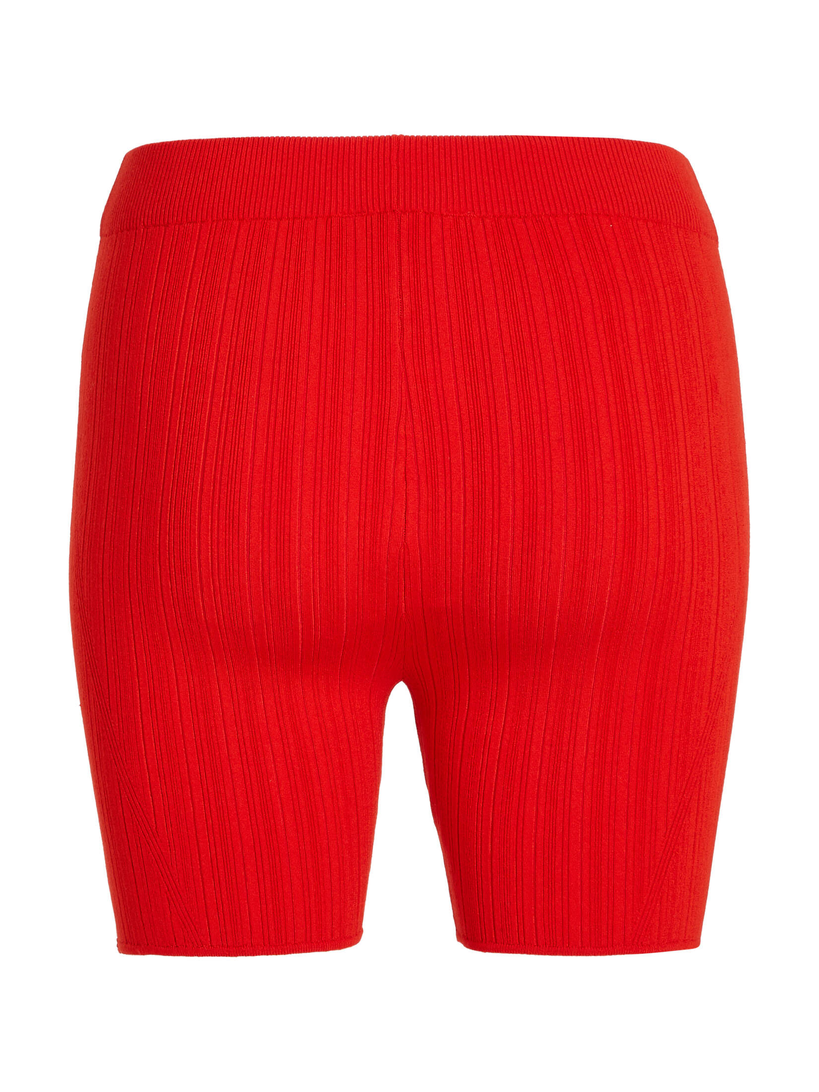 CALVIN KLEIN JEANS| Damen Rippstrick-Shorts mit Lyocell