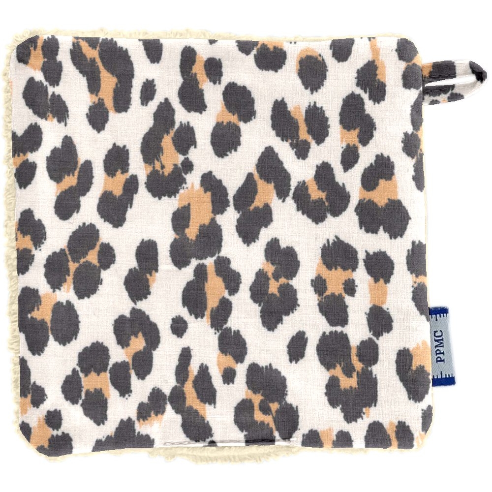 Carré Démaquillant Lavable Leopard