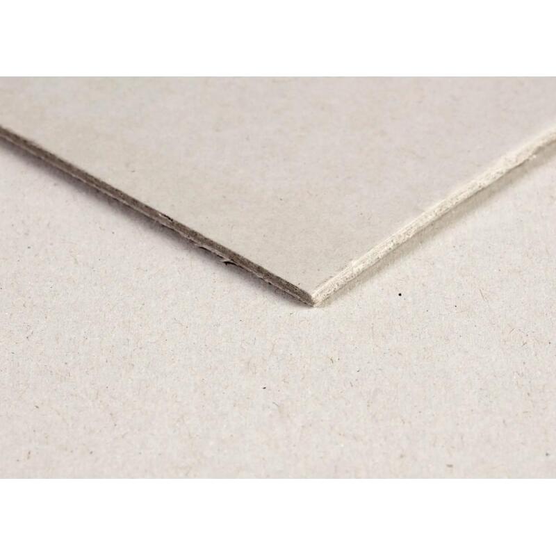 Carton Gris 3,5mm 5F 80x120cm 2275g - Gris