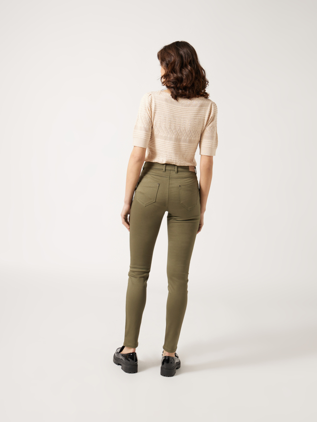 Pantalon skinny taille basse