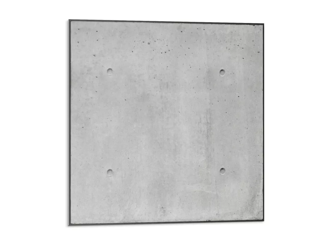 Carreaux autocollants PVC, Carrelage PVC adhésif - 9x30x30 - Texture de béton brut