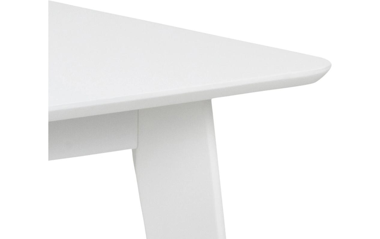 Tisch Roxby Weiss<br>Esstisch mit Verlängerung