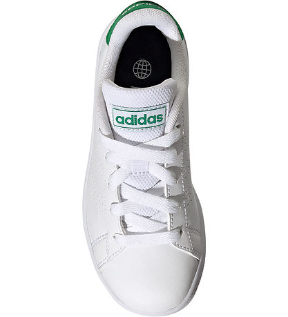adidas Performance Sko - Advantage K - Hvid/ Grøn