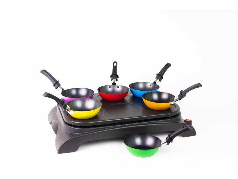 OHMEX Wok OHM-PRT-3444POT Party Set Partygrill OHM-PRT-3444POT