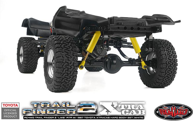 Scale Crawler Trail Finder 2 LWB Toyota XtraCab RTR 1:10<br>Scale Pick-Up mit lizenzierter 1987 Toyota XtraCab hardbody Karosserie