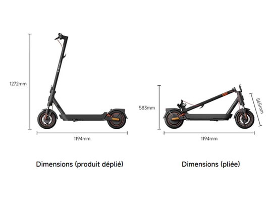 XIAOMI - Trottinette électrique Electric Scooter 5 Max