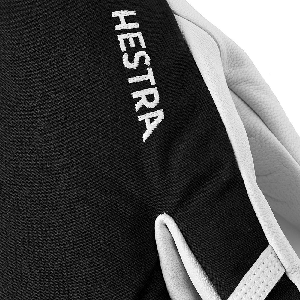Hestra Army Leather Heli Ski 3-Finger Skihandschuhe schwarz