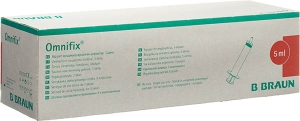 OMNIFIX Spritze 5ml Luer latexfrei, 100 Stück
