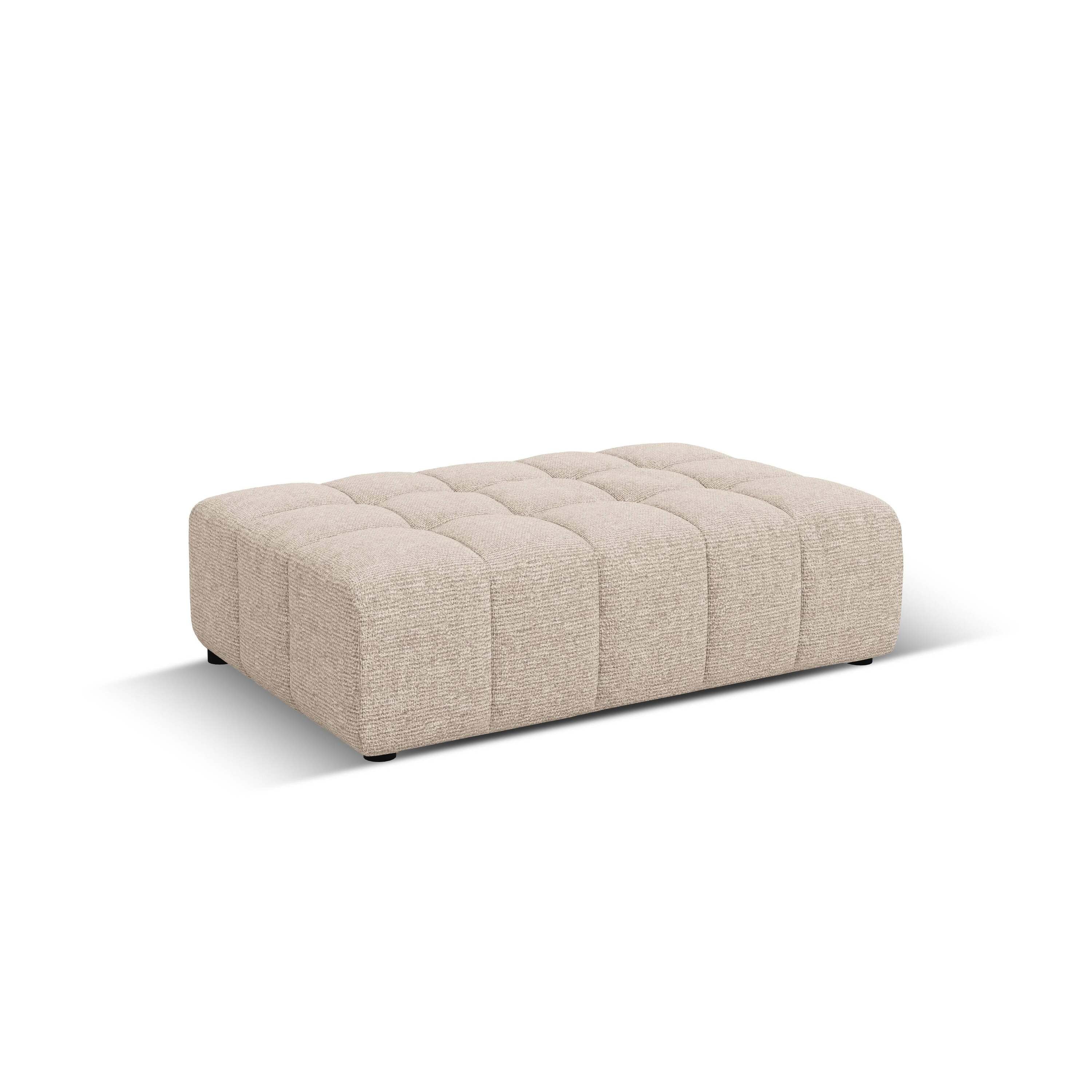 Cosmopolitan Design Chicago 4-zitsbank Rechts Open - Chenille - Lichtbeige