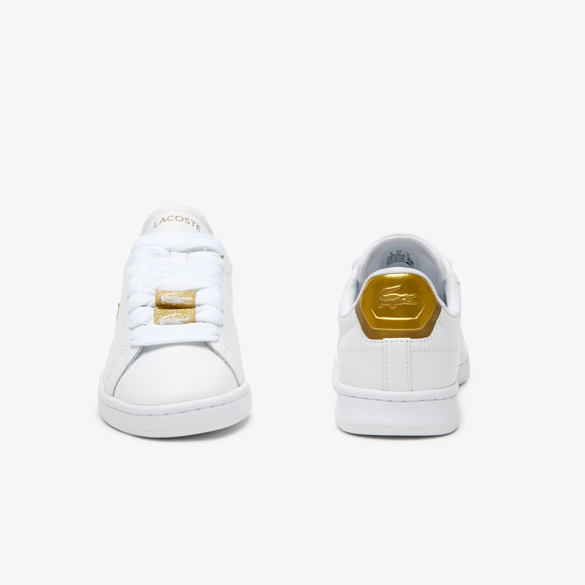 Sneakers Carnaby Pro femme Lacoste en cuir avec détail métallique Sneakers - Blanc - Lacoste - Femme