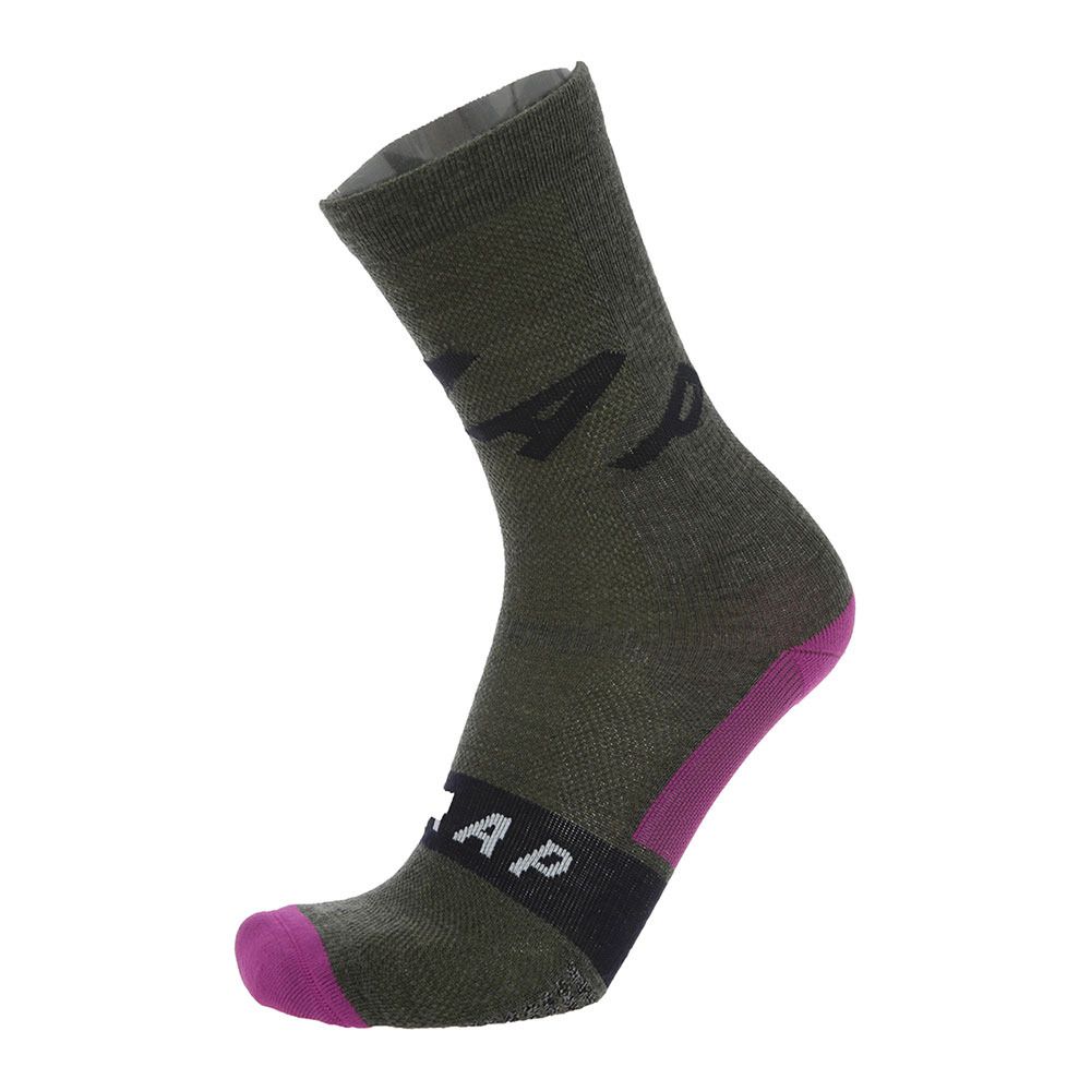 Maap ALT ROAD MERINO - Chaussettes litght olive
