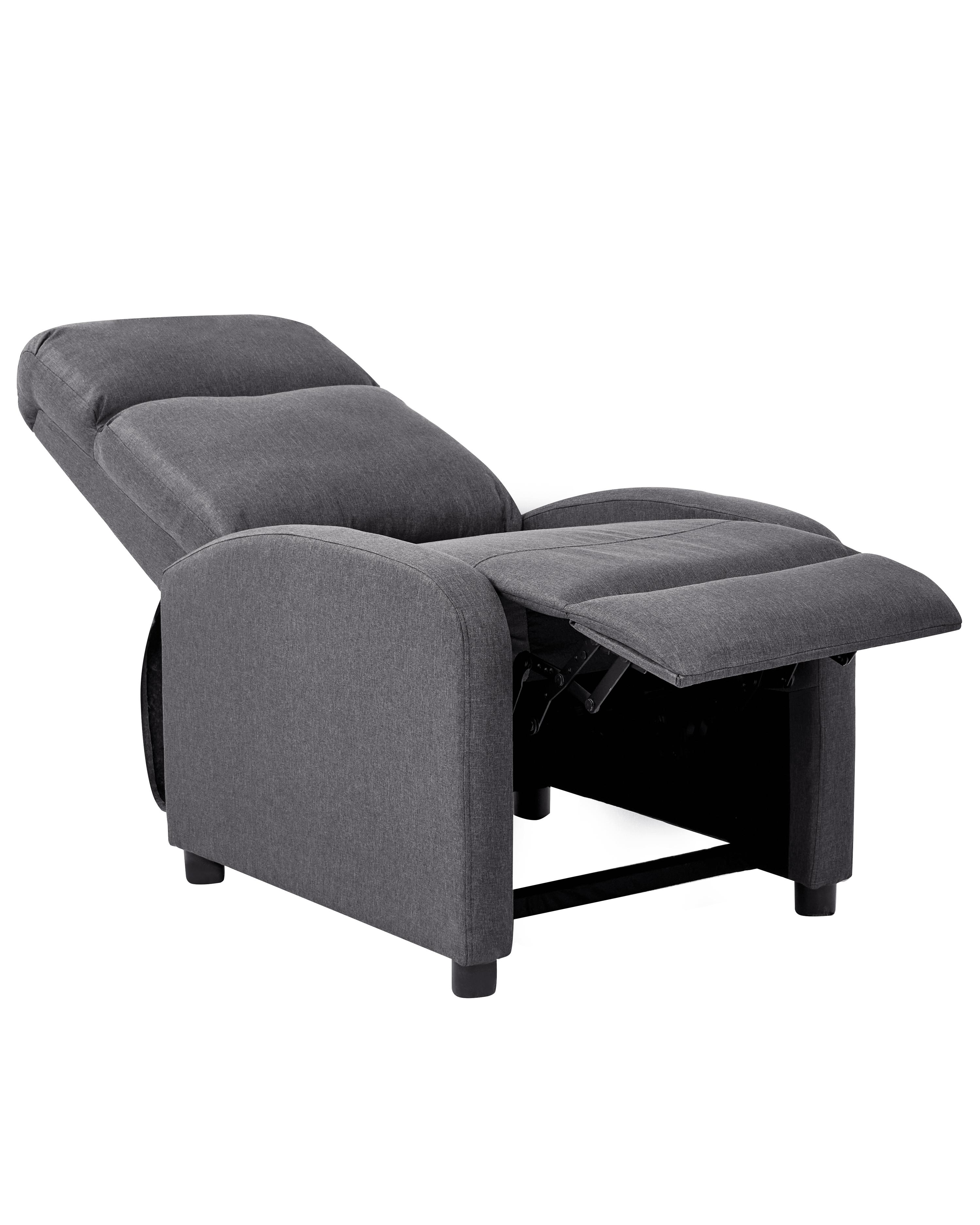 Relaxfauteuil EMINENCE Kunstlinnen Donkergrijs