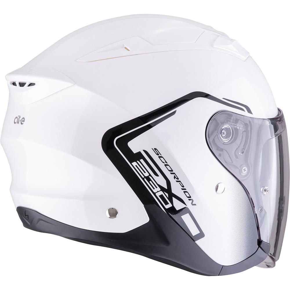 Scorpion - Casque Exo-230 Cit-E Blanc / Noir