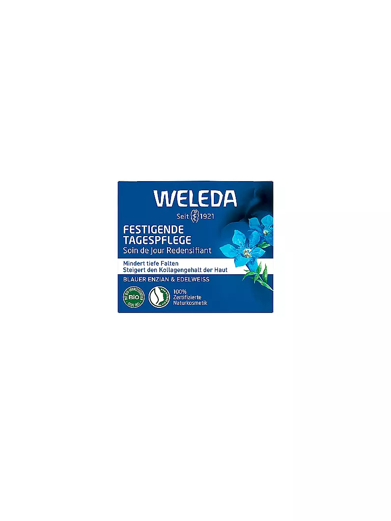 WELEDA Gesichtscreme - Festigende Tagespflege Blauer Enzian & Edelweiß 40ml keine Farbe