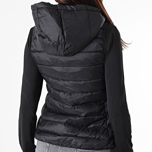 Doudoune Capuche Femme Sans Manches Newtahoe Noir