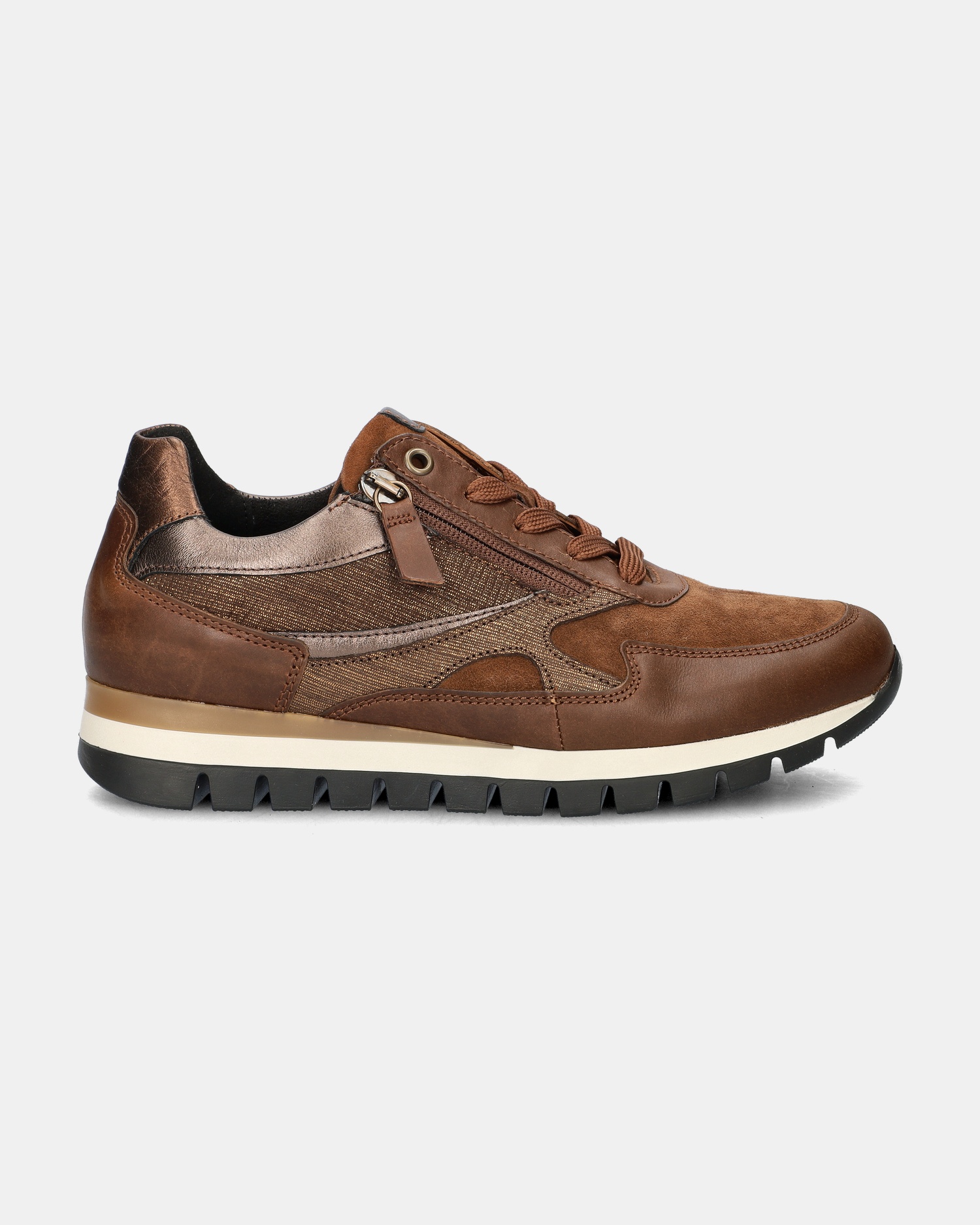 Gabor Lage sneakers  - bruin