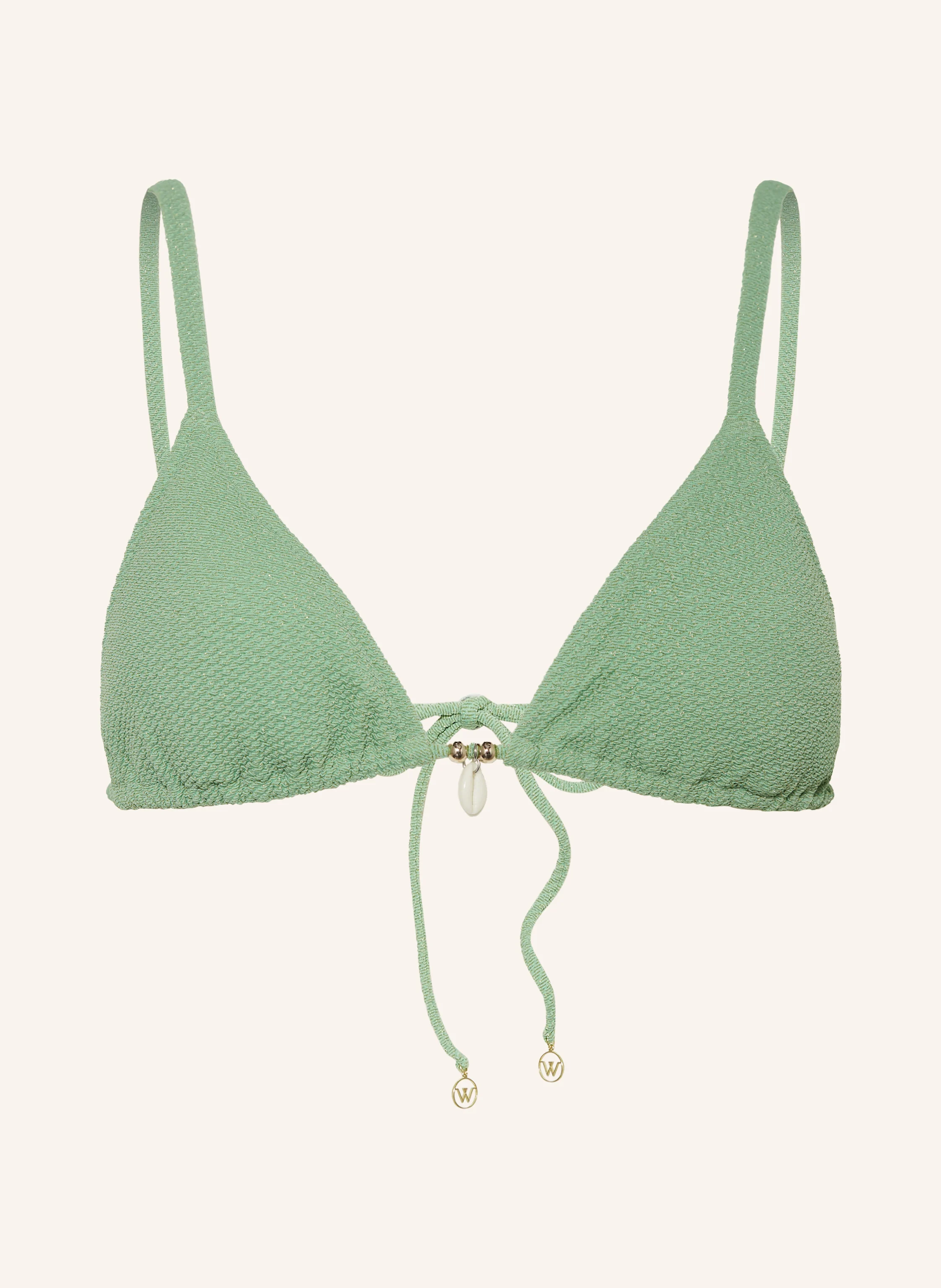 watercult Triangel-Bikini-Top SWIM SPARKLE mit Glitzergarn