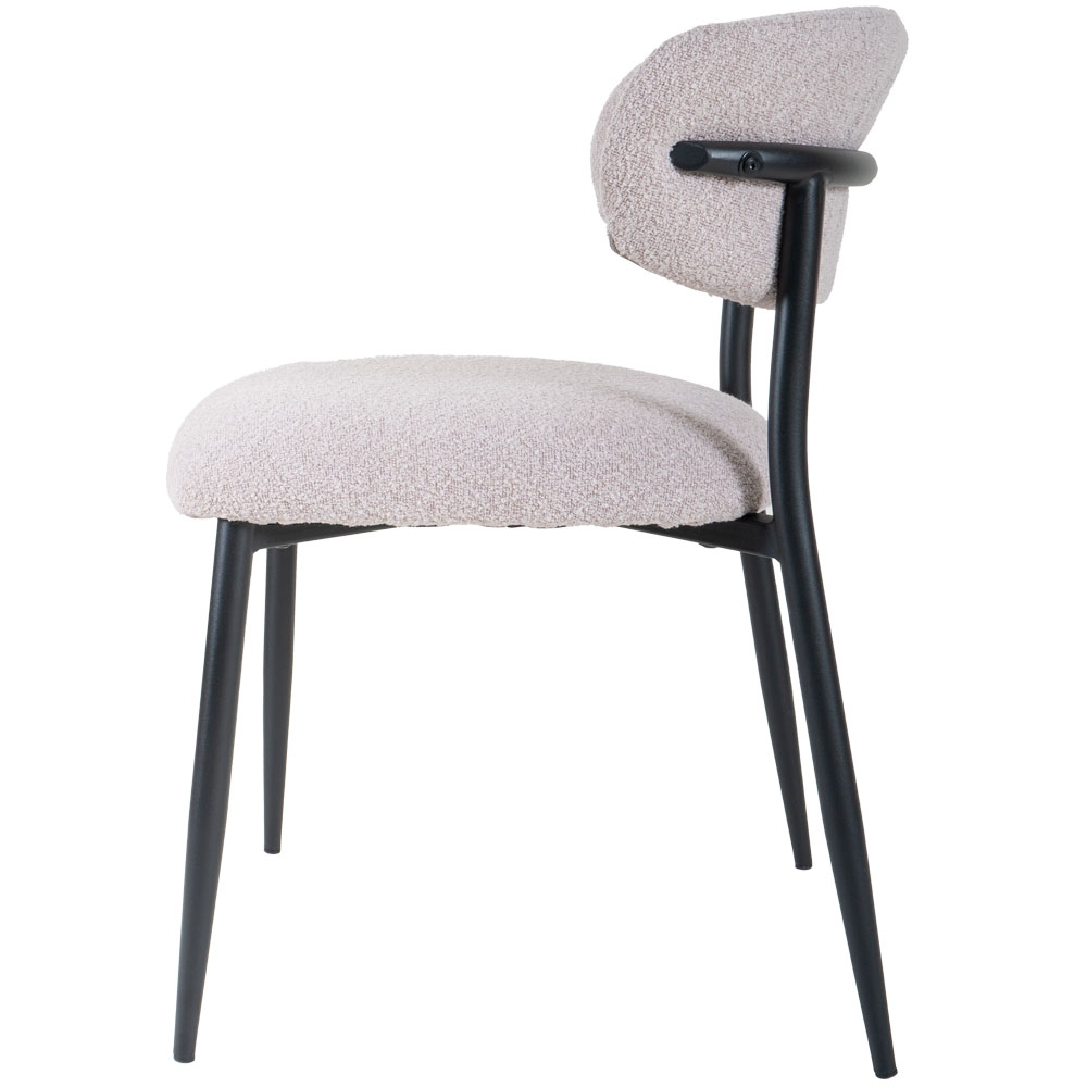 Stoel Dion boucle  naturel
