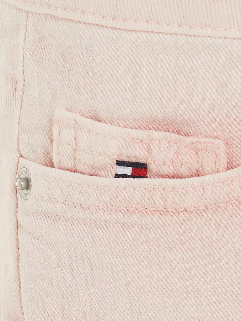 TOMMY HILFIGER Mädchen Jeanshorts  rosa
