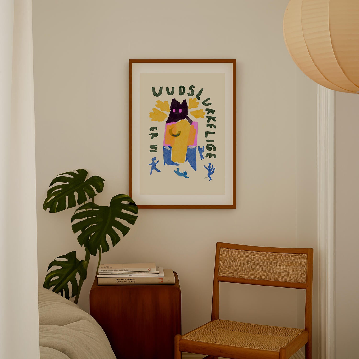 Poster & Frame  Uudslukkelige Er Vi plakat - 30 x 40 cm