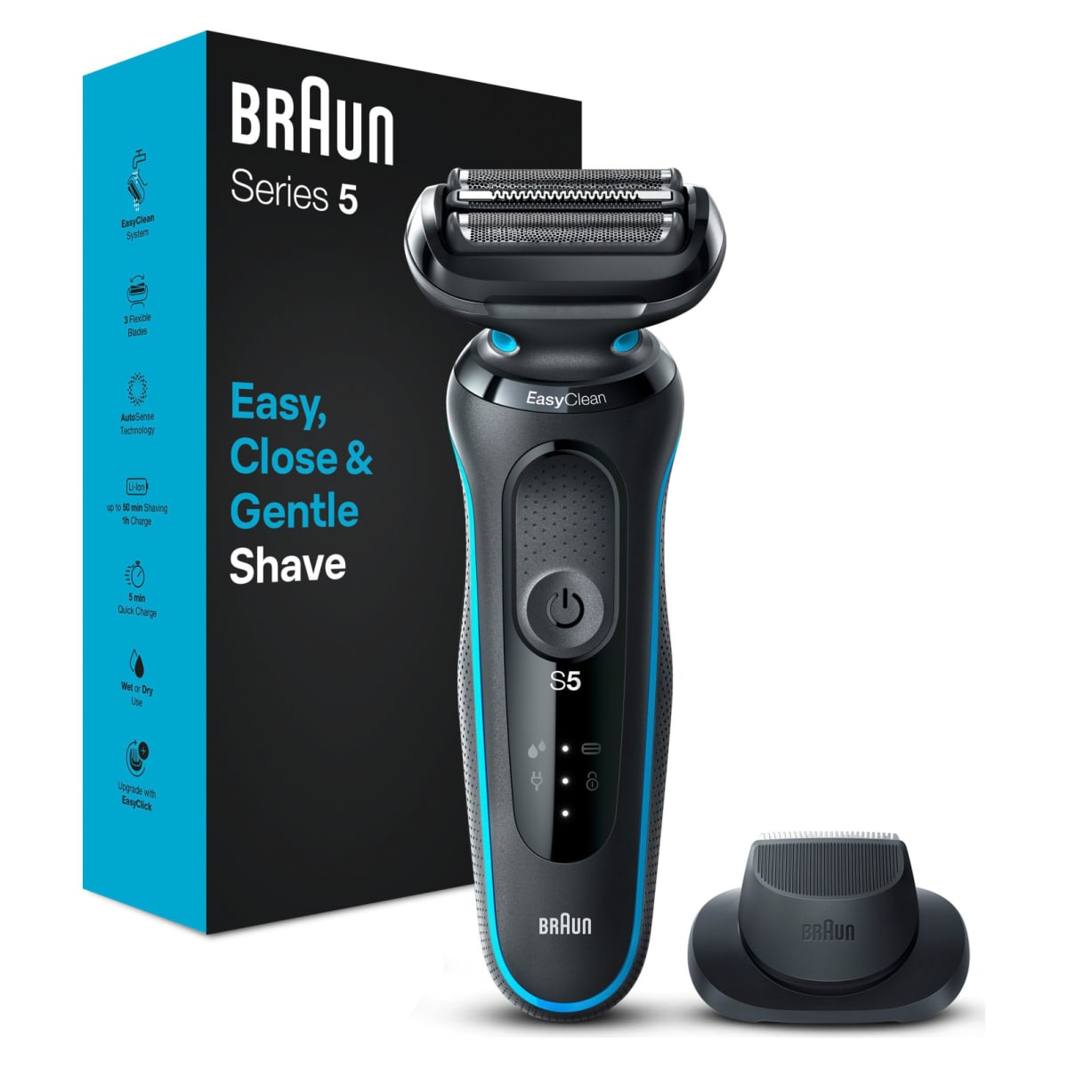 Braun Series 5 51-M1200s Elektrorasierer mit Präzisionstrimmer