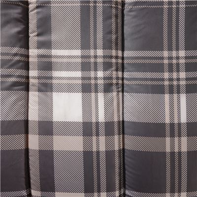 Couette déco motif carreaux - BECQUET CRÉATION - légère ou chaude