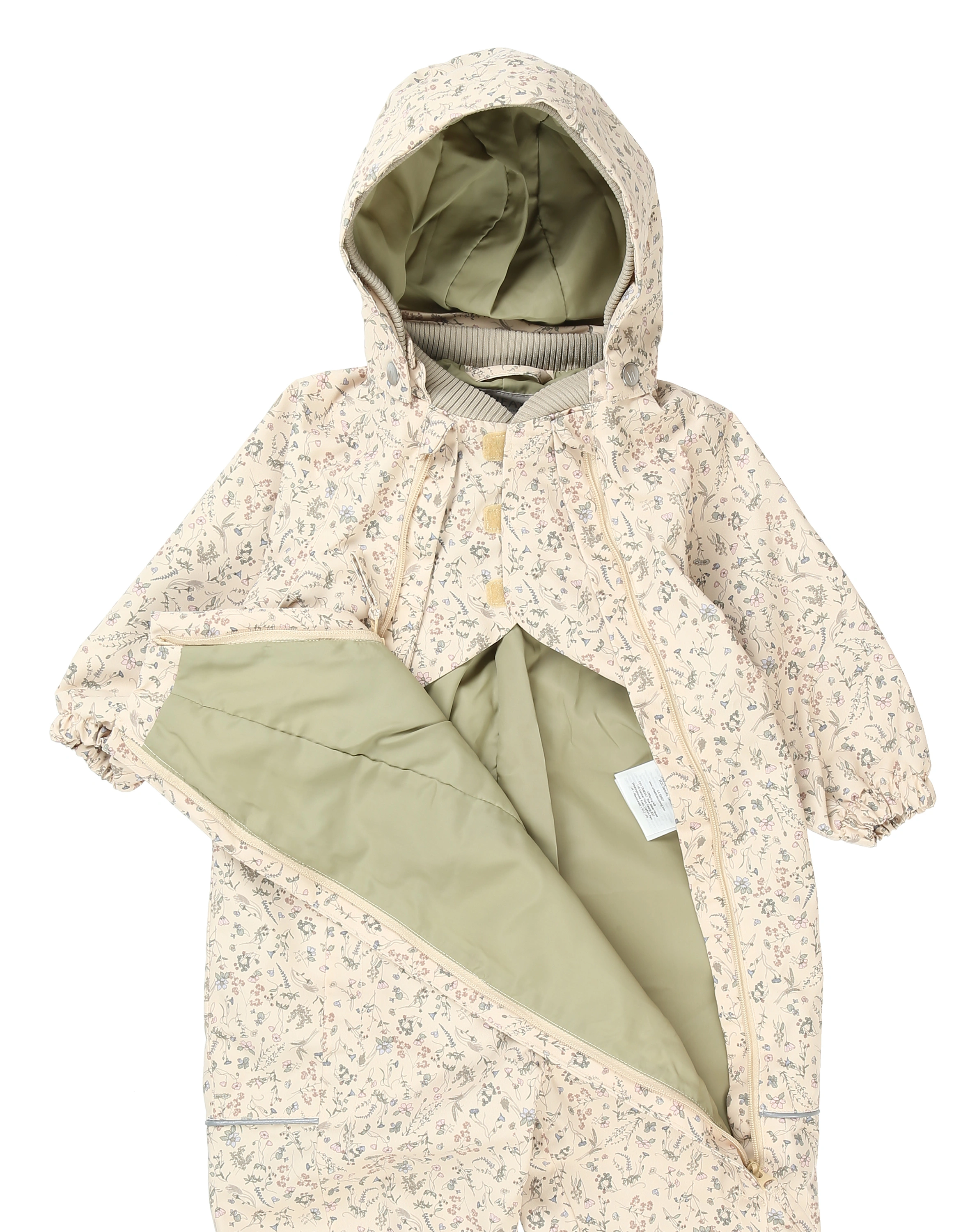 Outdoor-Overall OLLY TECH FLOWERS in rosa