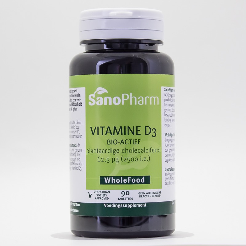 Sanopharm Vitamine D3 Bio-Actief Tabletten 90 tabletten
