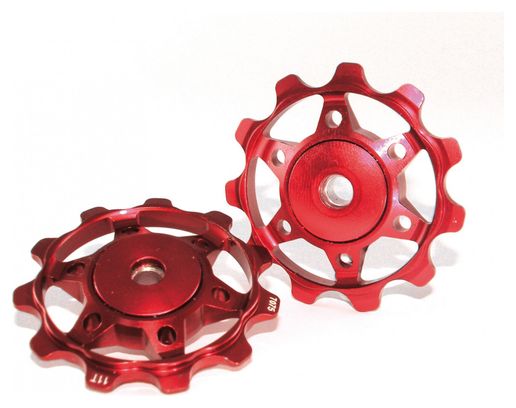 Galets XLC PU-A02 de 8 à 11V Rouge