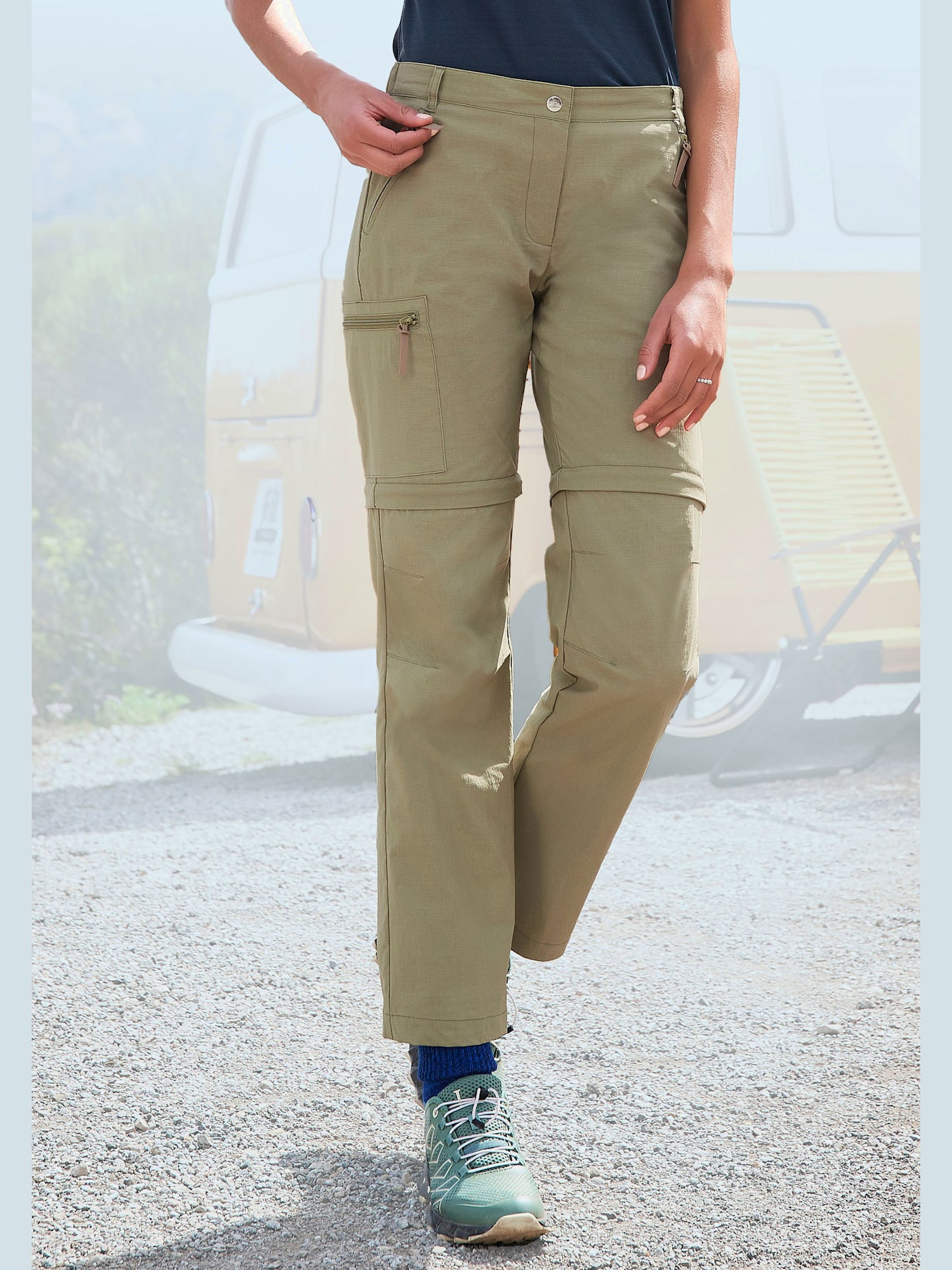 Pantalon de trekking avec jambes amovibles