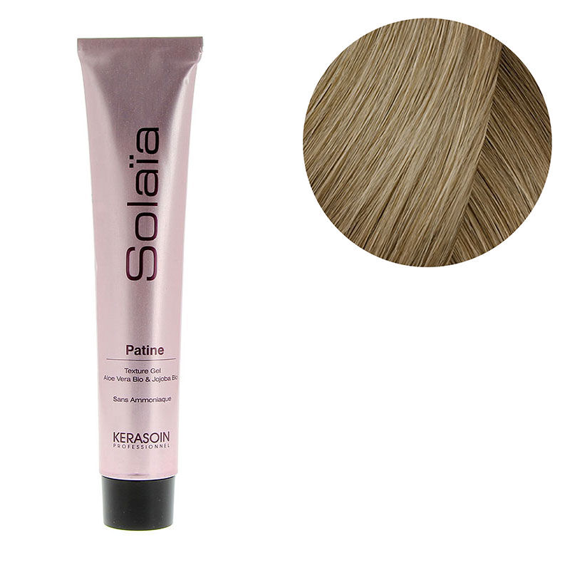 Patine Solaïa 9.13 blond très clair cendré doré