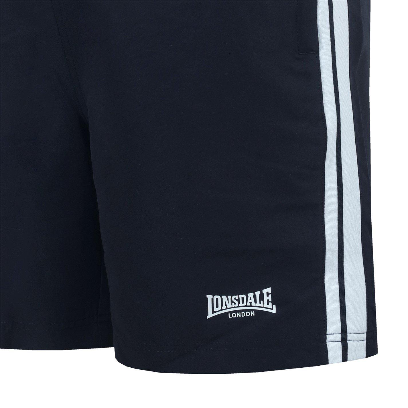 Lonsdale Stripe Woven Shorts Mens