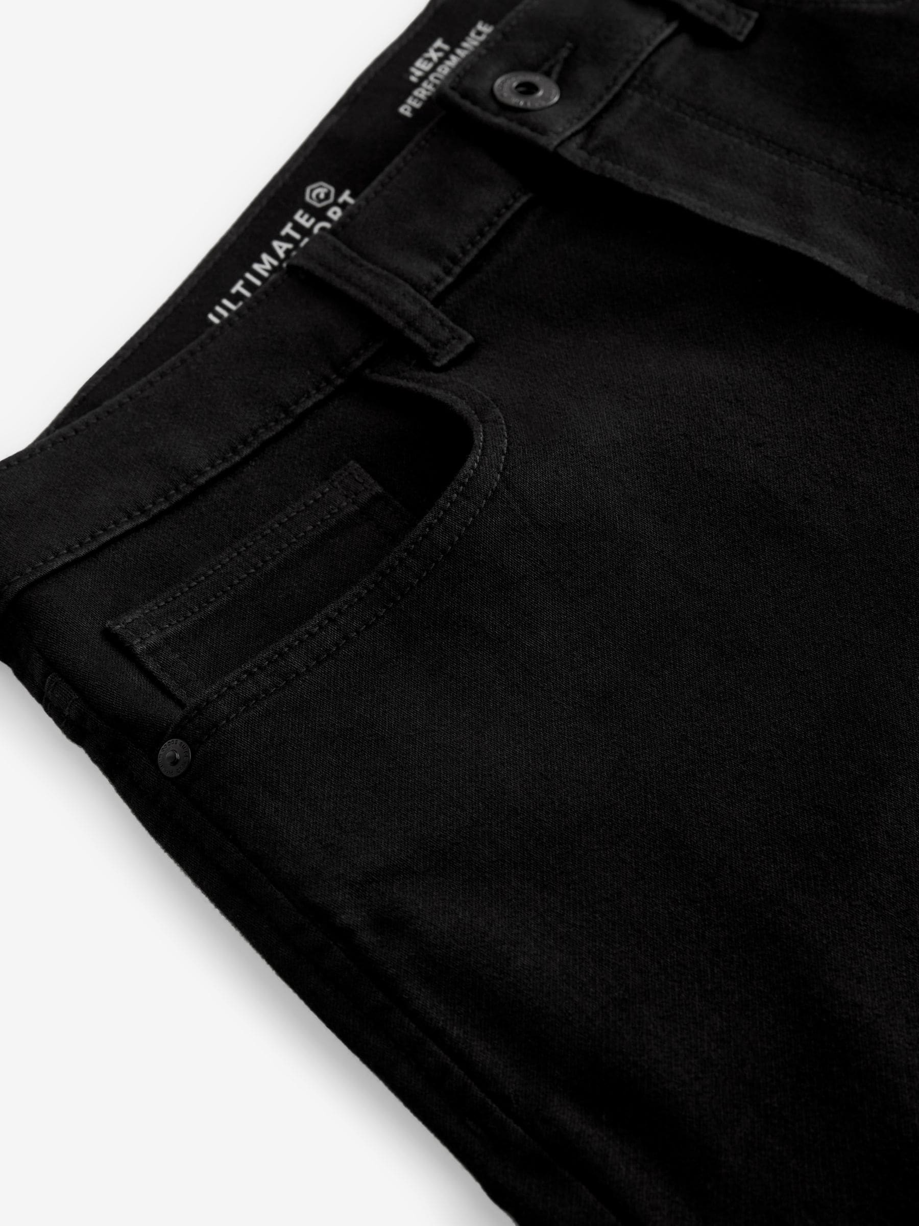 Zwart - Slim Fit - Comfortabele stretchjeans