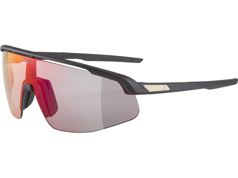 alpina Sportbrille Turbo Pro QV - Schwarz matt Velobrille Cat. 1-3